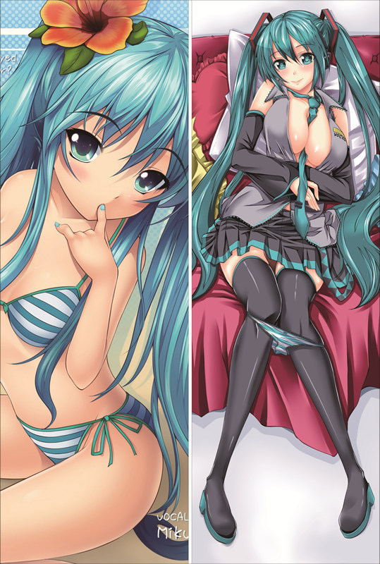 Hatsune Miku Anime Dakimakura Body Pillow Cover