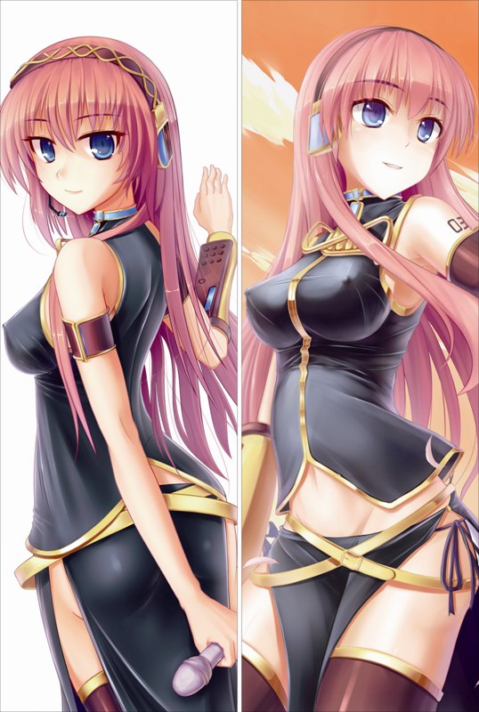 Luka Megurine Anime Dakimakura Body Pillow Cover