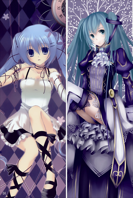 Hatsune Miku Anime Dakimakura Body Pillow Cover