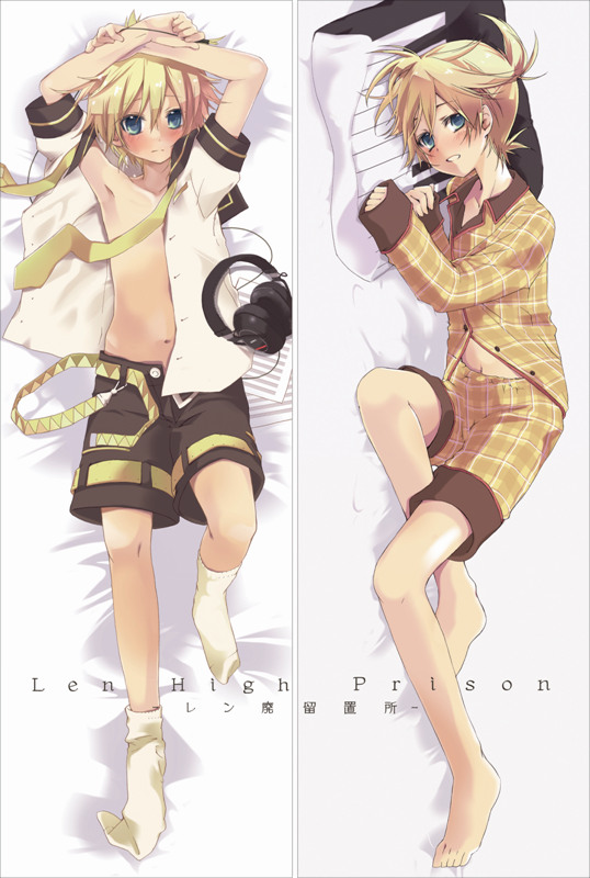 Len Kagamine + Rin Kagamine Anime Dakimakura Body Pillow Cover