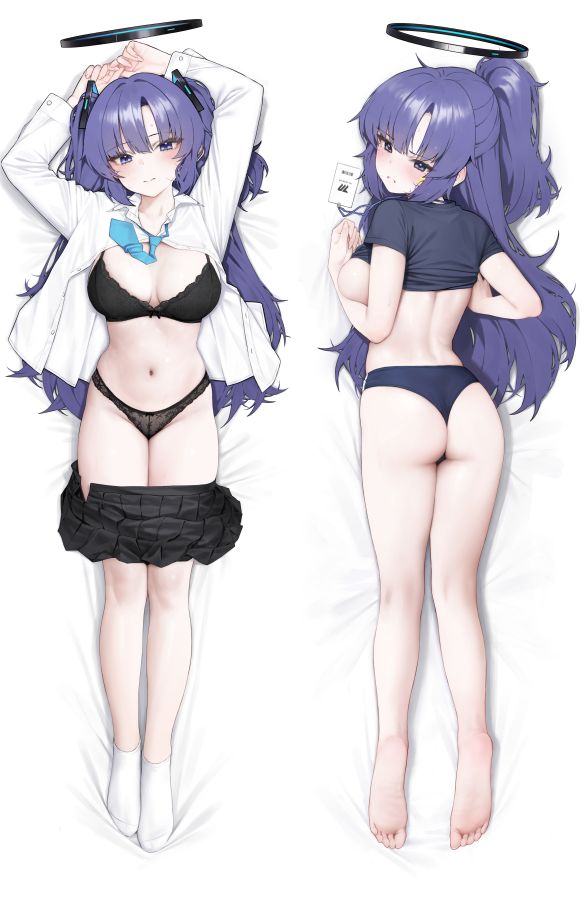 Blue Archive Yuuka Anime Dakimakura Body Pillow Cover