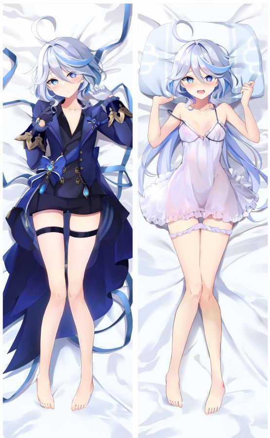 Genshin Impact Focalors Anime Dakimakura Body Pillow Cover