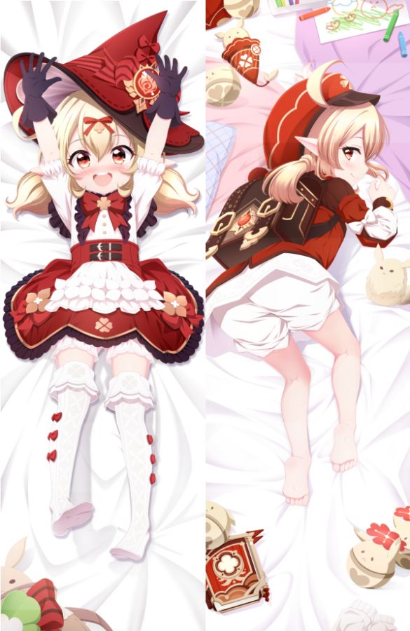Genshin Impact Klee Anime Dakimakura Body Pillow Cover