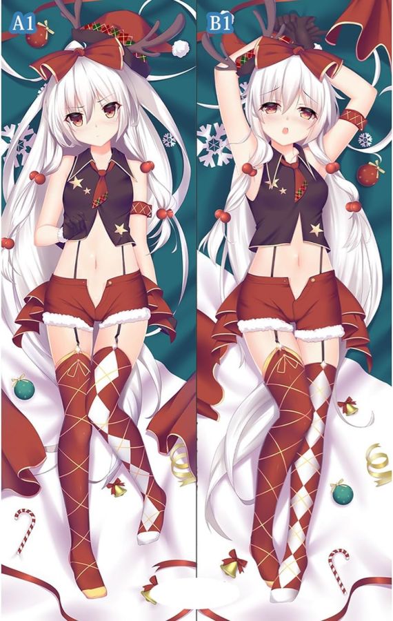 TouHou Project Fujiwara no Mokou Anime Dakimakura Body Pillow Cover