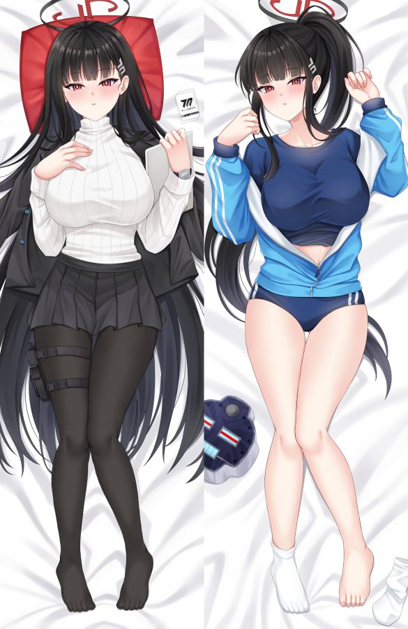 Blue Archive Tsukatsuki Rio Anime Dakimakura Body Pillow Cover