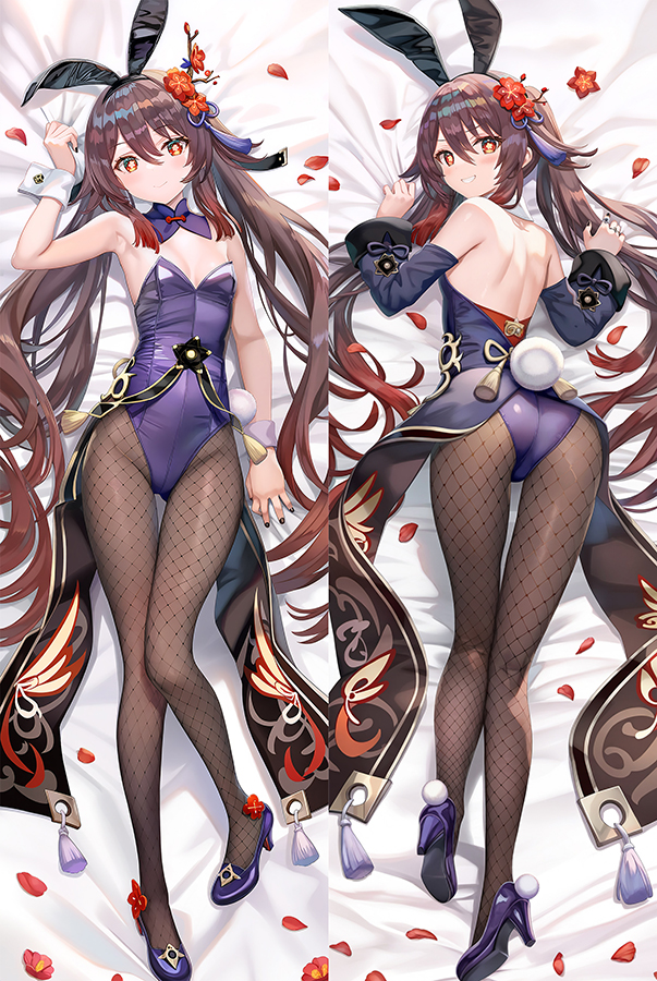 Genshin Impact Hu Tao Anime Dakimakura Body Pillow Cover
