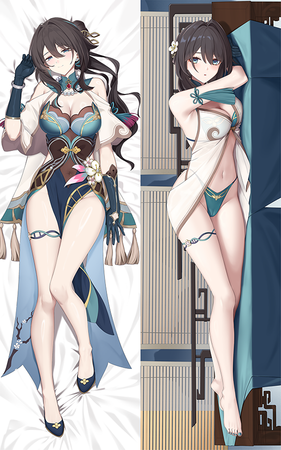 Honkai: Star Rail Ruan Mei Anime Dakimakura Body Pillow Cover
