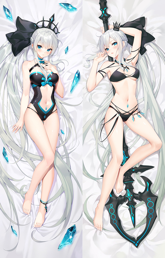Fate/Grand Order Morgan le Fay Caster Anime Dakimakura Body Pillow Cover