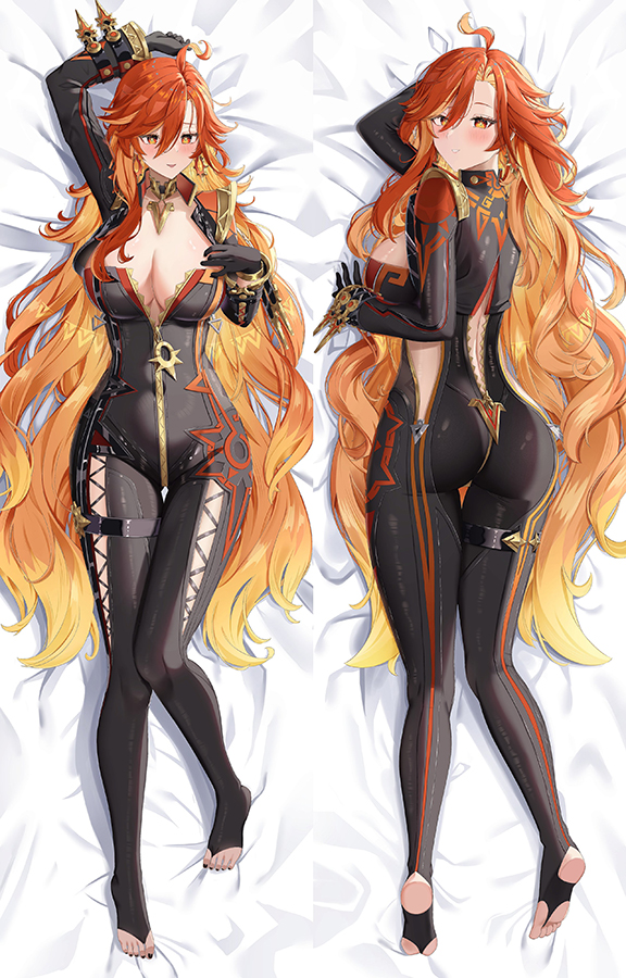 Genshin Impact Pyro Archon Mavuika Anime Dakimakura Body Pillow Cover