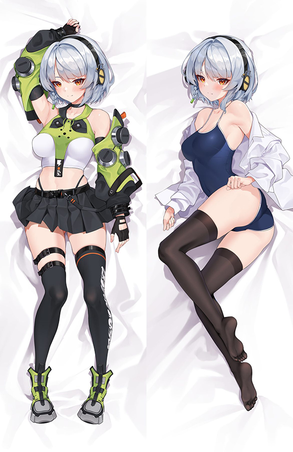 Zenless Zone Zero Anby Demara Anime Dakimakura Body Pillow Cover