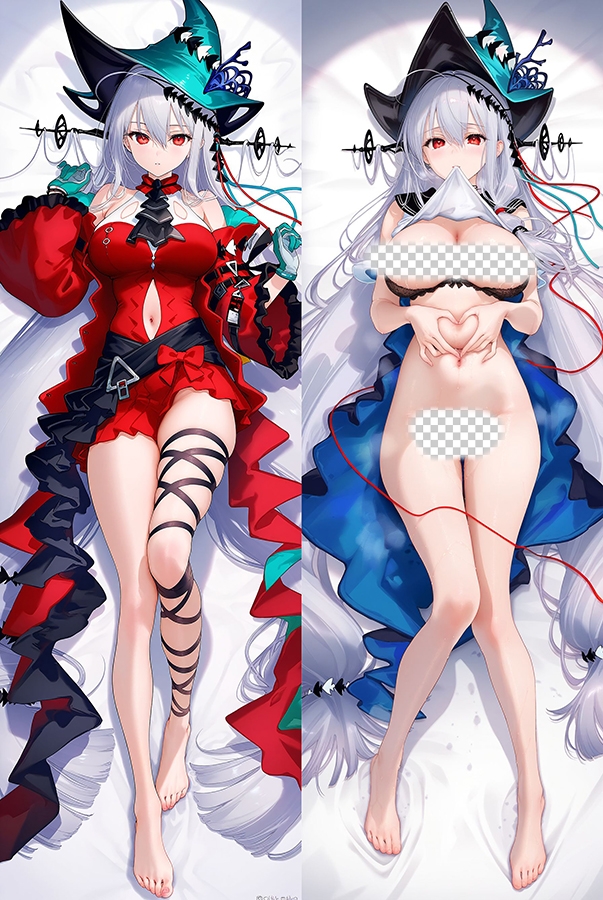 Arknights Skadi The Corrupting Heart Anime Dakimakura Body Pillow Cover