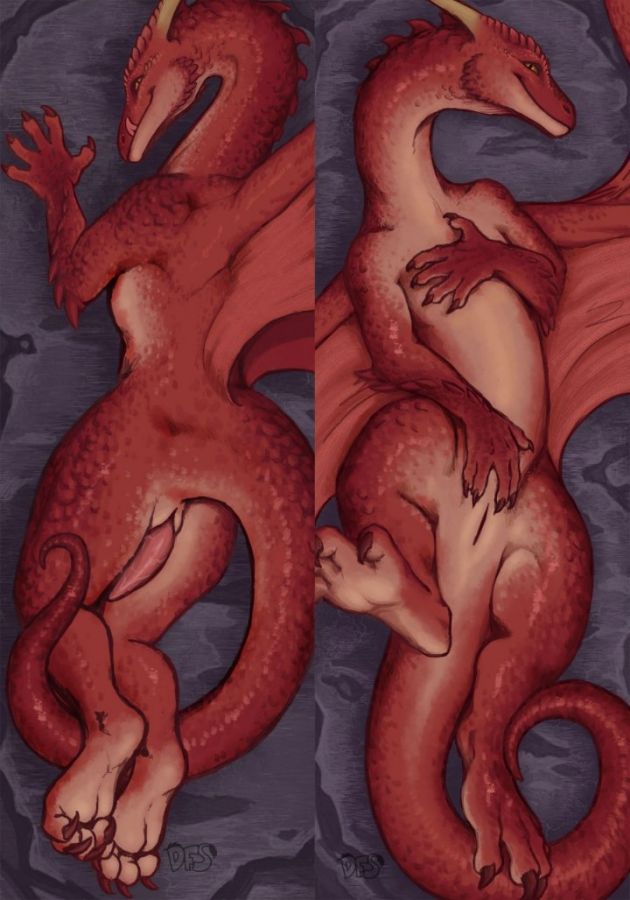 Orcs Western Dragon Anime Dakimakura Body Pillow Cover