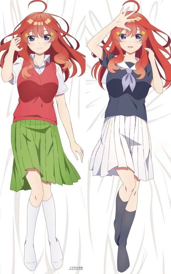 The Quintessential Quintuplets Nakano Itsuki Anime Dakimakura Body Pillow Cover