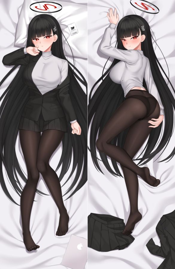 Blue Archive Tsukatsuki Rio Anime Dakimakura Body Pillow Cover
