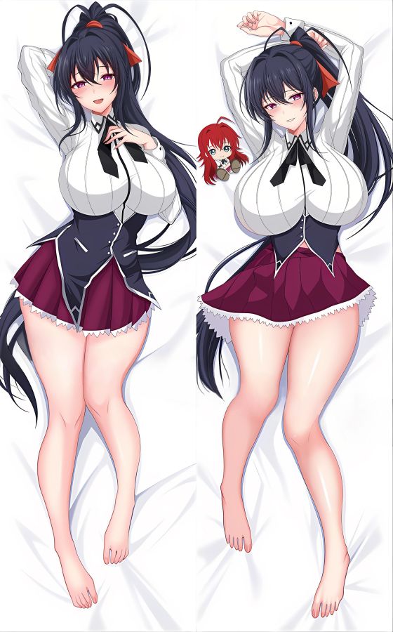 High School DxD Akeno Himejima Anime Dakimakura Body Pillow Cover