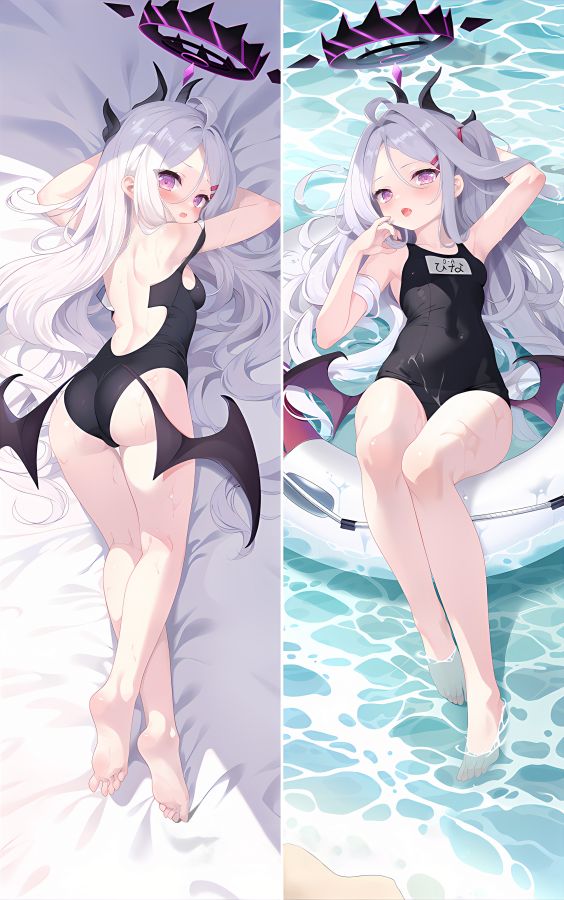 Blue Archive Sorasaki Hina Anime Dakimakura Body Pillow Cover