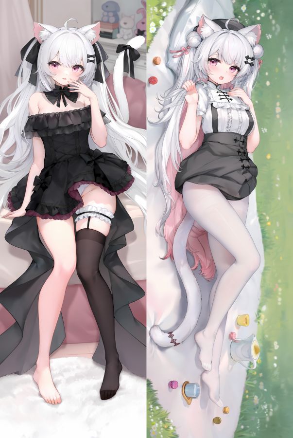 Virtual Youtuber Shanoa Anime Dakimakura Body Pillow Cover