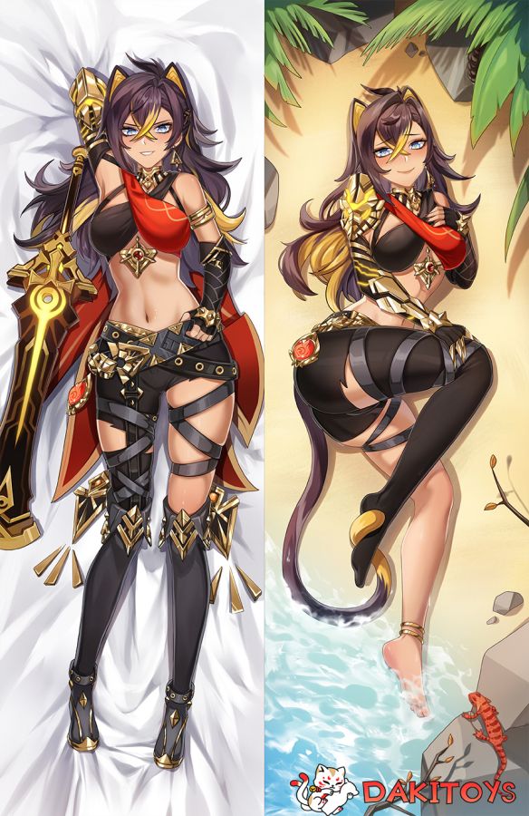 Genshin Impact Dehya Anime Dakimakura Body Pillow Cover