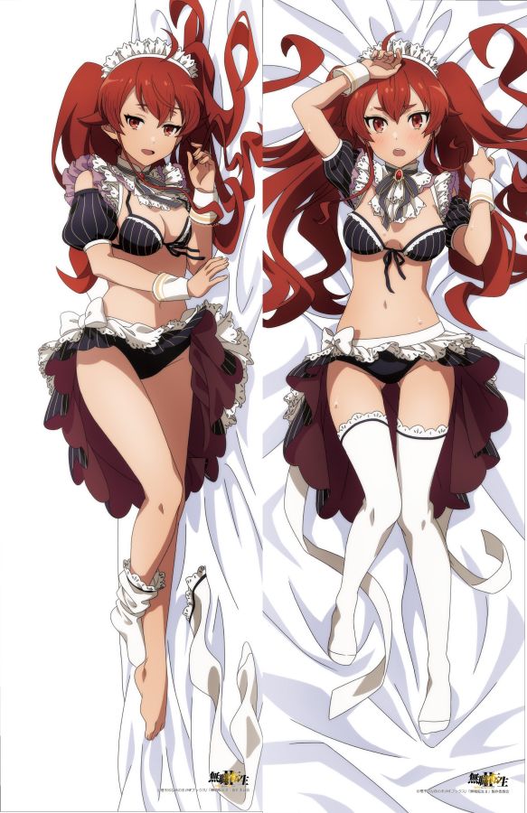 Mushoku Tensei Eris Maid Anime Dakimakura Body Pillow Cover
