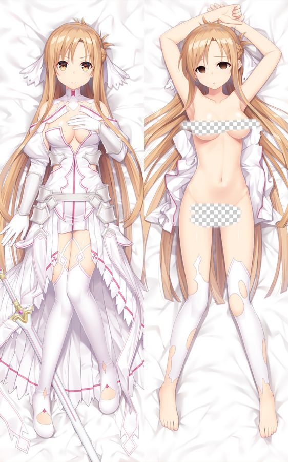 Sword Art Online Asuna Anime Dakimakura Body Pillow Cover