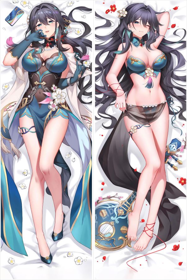 Honkai: Star Rail Ruan Mei Anime Dakimakura Body Pillow Cover
