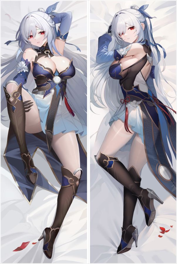 Honkai: Star Rail Jingliu Anime Dakimakura Body Pillow Cover