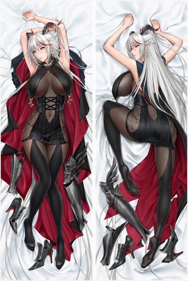 Azur Lane KMS Agir Anime Dakimakura Body Pillow Cover