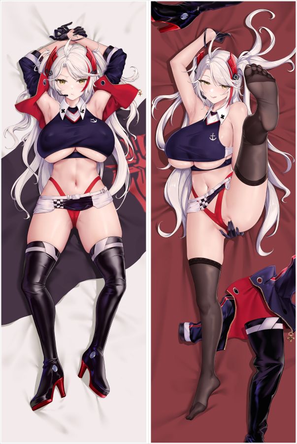 Azur Lane Prinz Eugen Anime Dakimakura Body Pillow Cover