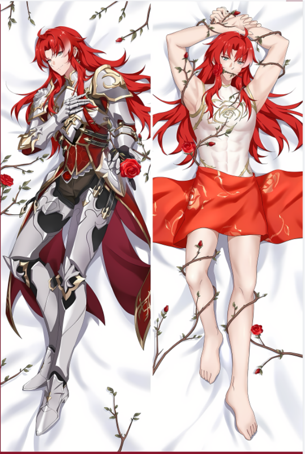 Honkai: Star Rail Argenti Anime Dakimakura Body Pillow Cover