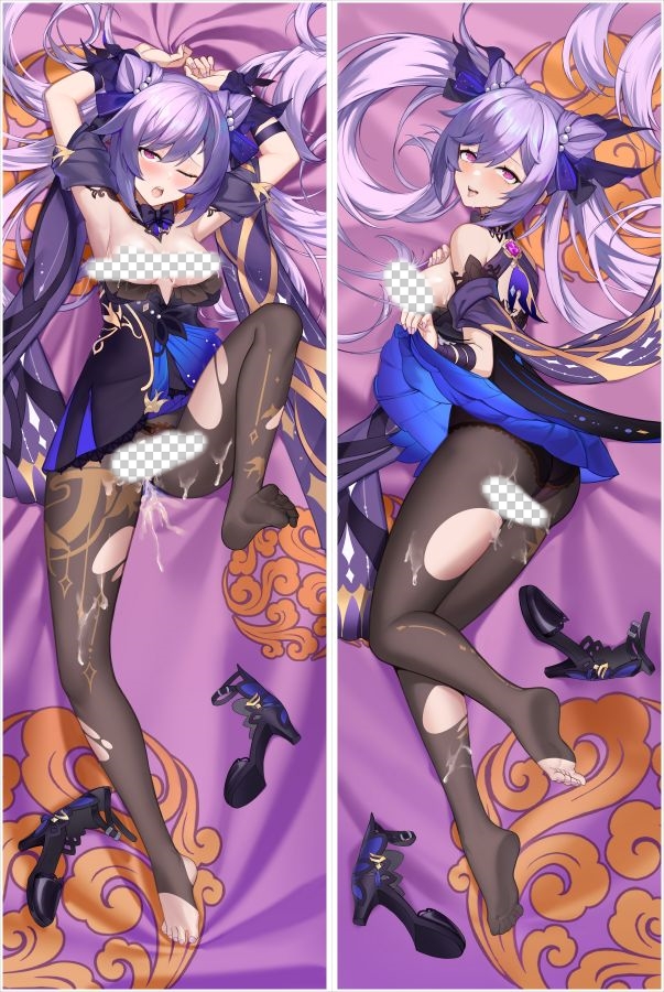 Genshin Impact Keqing Anime Dakimakura Body Pillow Cover