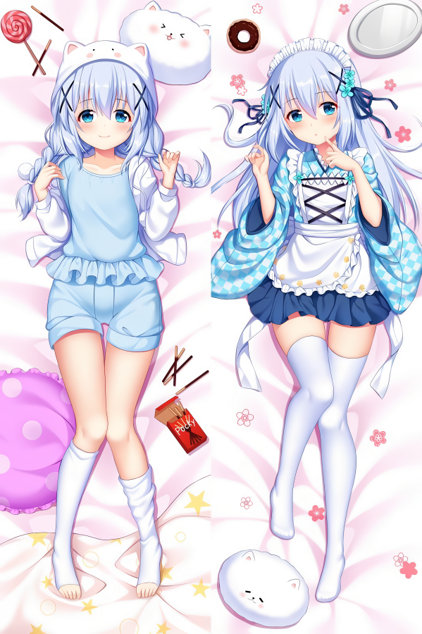 Is The Order A Rabbit? Chino Kafū Anime Dakimakura Body Pillow Cover
