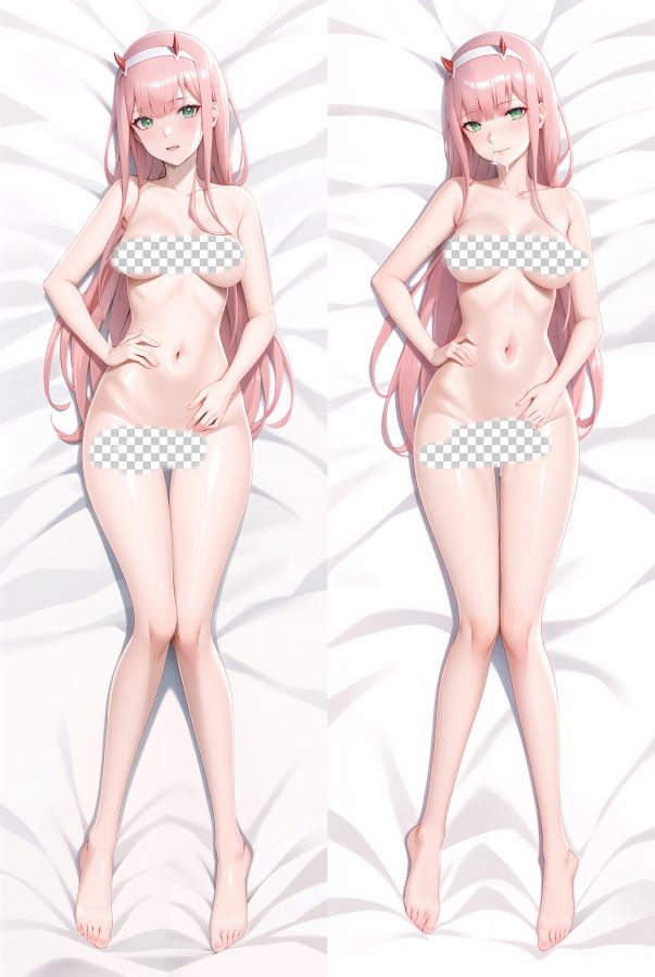 Darling In The Franxx Code:002 Zero Two Anime Dakimakura Body Pillow Cover