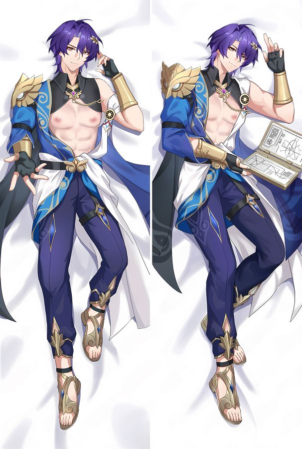 Honkai: Star Rail Dr. Ratio Anime Dakimakura Body Pillow Cover