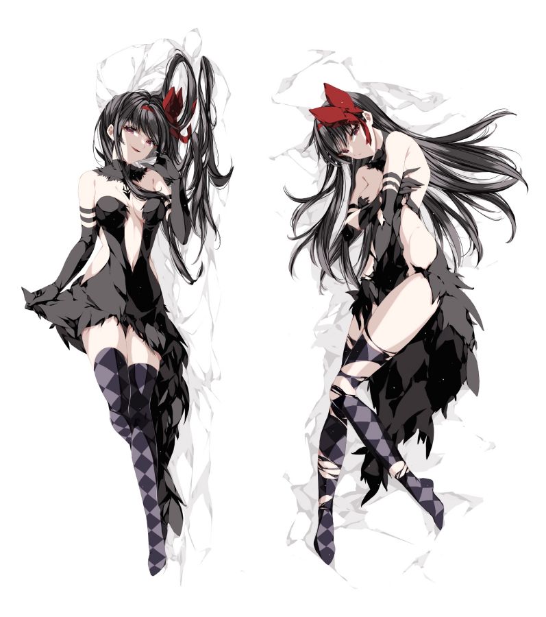 Puella Magi Madoka Magica Homura Akemi Anime Dakimakura Body Pillow Cover