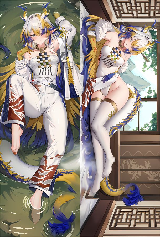 Arknights Shu Anime Dakimakura Body Pillow Cover