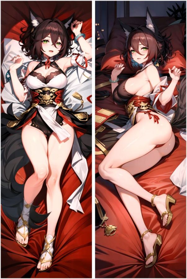 Honkai: Star Rail Tingyun Anime Dakimakura Body Pillow Cover