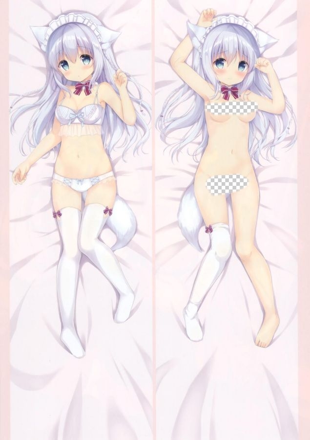 Is the Order a Rabbit? Kafuu Chino Anime Dakimakura Body Pillow Cover
