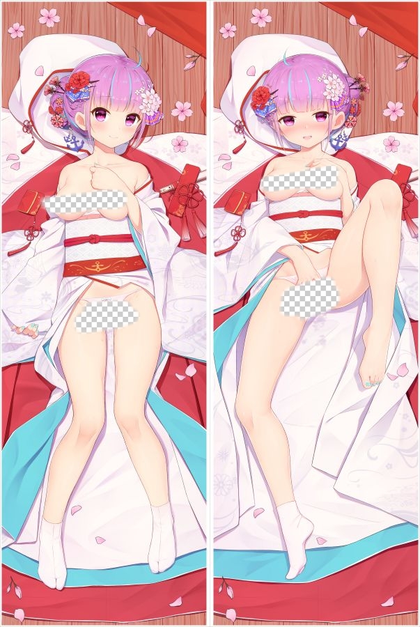 Virtual Youtuber Minato Aqua Anime Dakimakura Body Pillow Cover