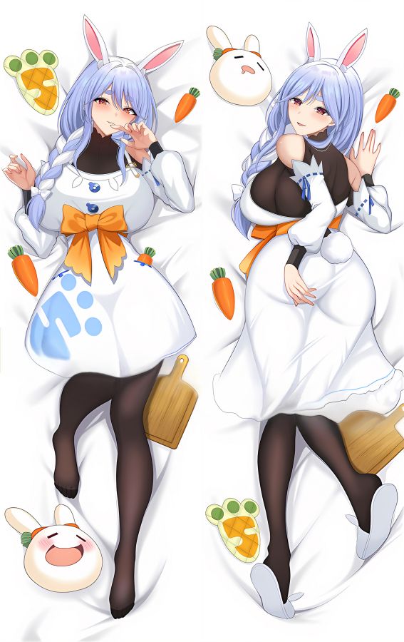 Virtual Youtuber Usada Pekora Anime Dakimakura Body Pillow Cover