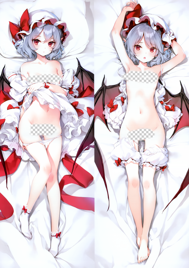 Touhou Project Remilia Scarlet Anime Dakimakura Body Pillow Cover