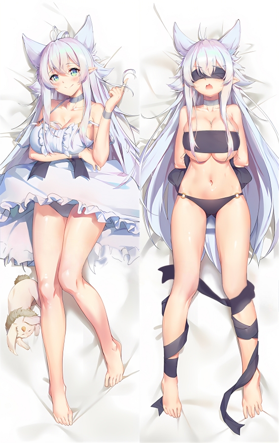 Chillin Different World Life of the EX-Brave Candidate was Cheat from Lv2 Fenris Anime Dakimakura Body Pillow Cover