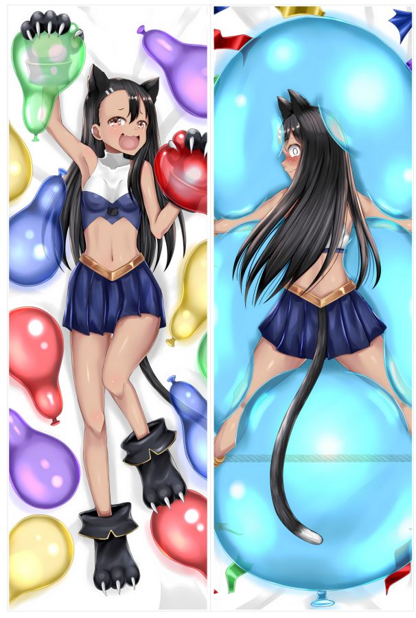 Don't Toy With Me, Miss Nagatoro Hayase Nagatoro Anime Dakimakura Body Pillow Cover