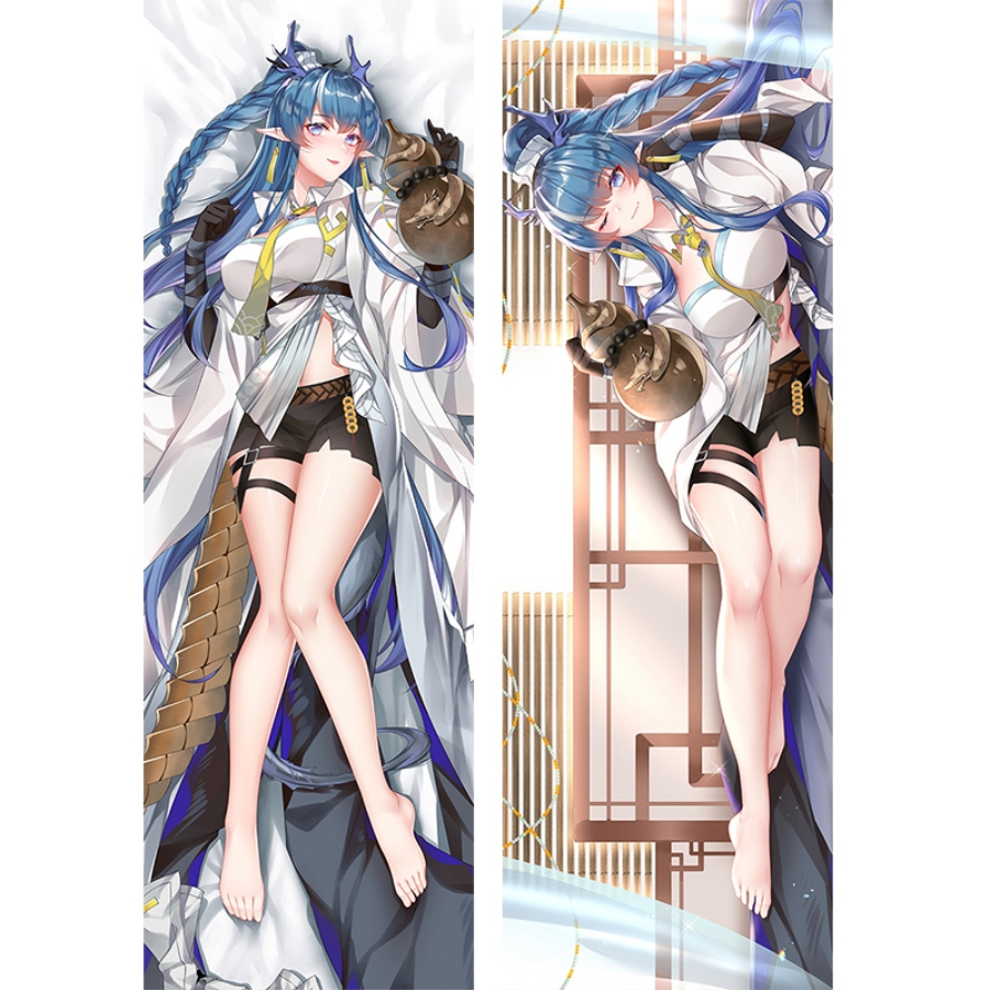 Arknights Ling Anime Dakimakura Body Pillow Cover
