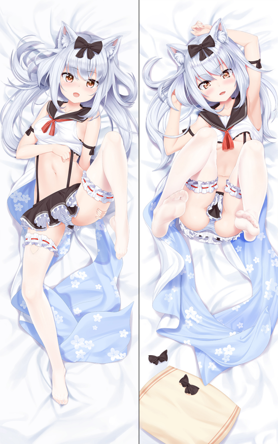 Azur Lane Yukikaze Anime Dakimakura Body Pillow Cover