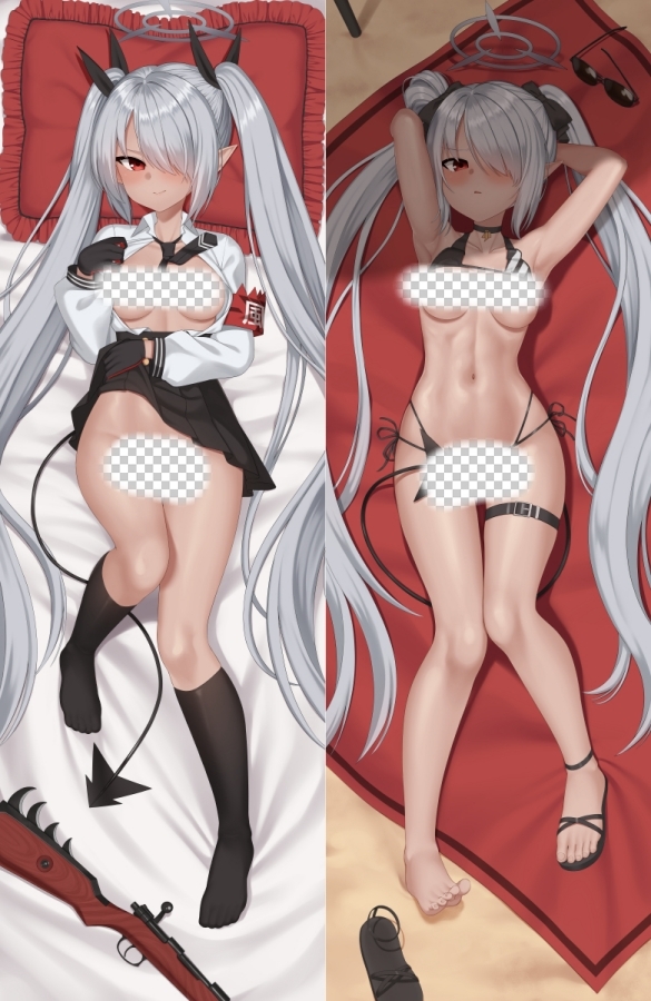 Blue Archive Shiromi Iori Anime Dakimakura Body Pillow Cover