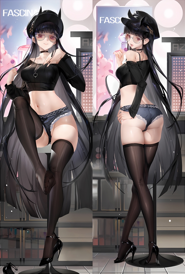 Azur Lane Noshiro Anime Dakimakura Body Pillow Cover