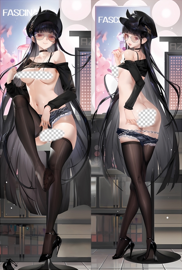 Azur Lane Noshiro Anime Dakimakura Body Pillow Cover