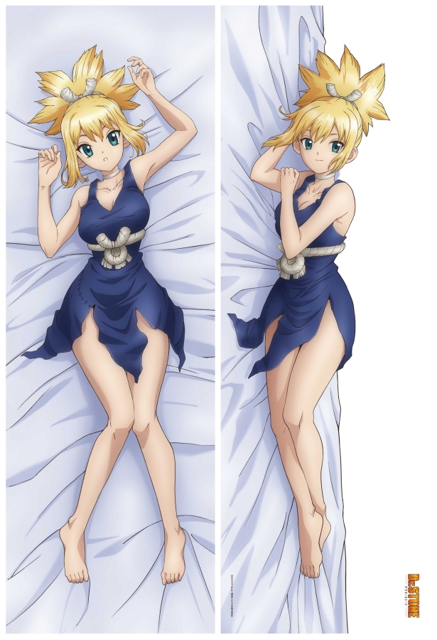 Dr. Stone Amber Kohaku Anime Dakimakura Body Pillow Cover