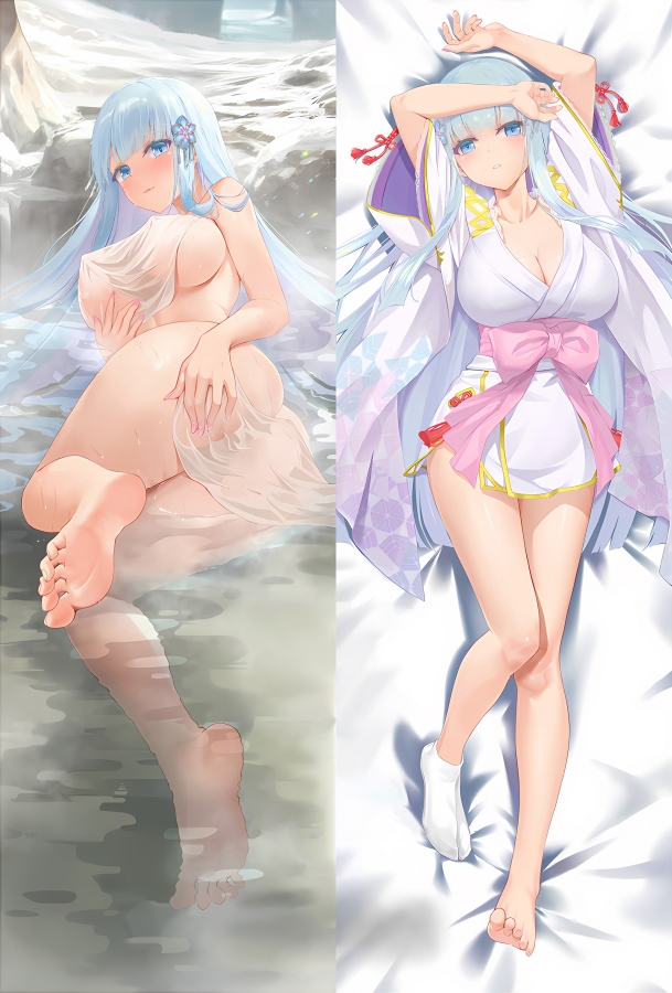 Bishoujo Mangekyou Ibun - Yuki Onna Shirayuki Hime Anime Dakimakura Body Pillow Cover