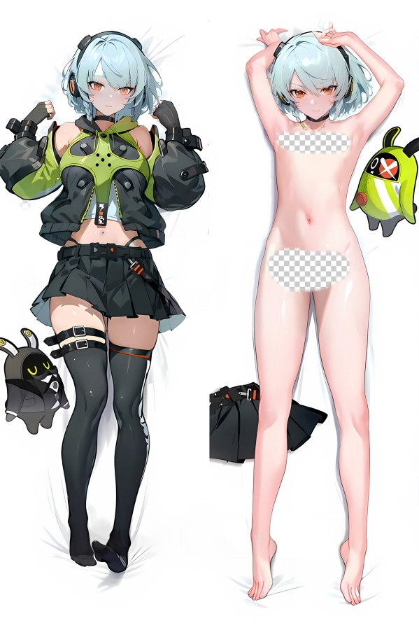 Zenless Zone Zero Anby Demara Anime Dakimakura Body Pillow Cover